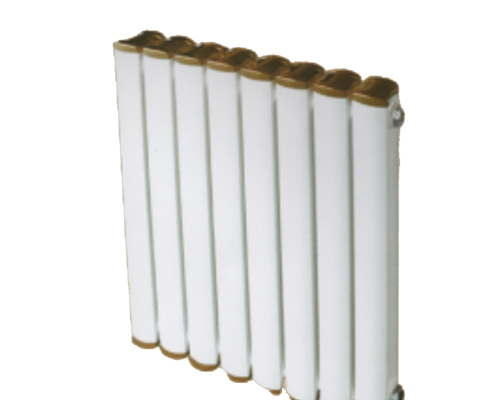 扁圆柱型散热器